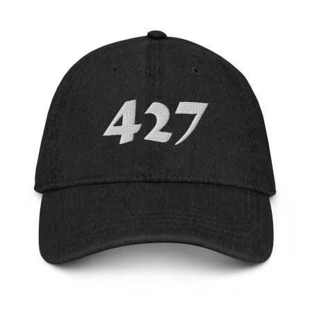 427 Black Denim Hat