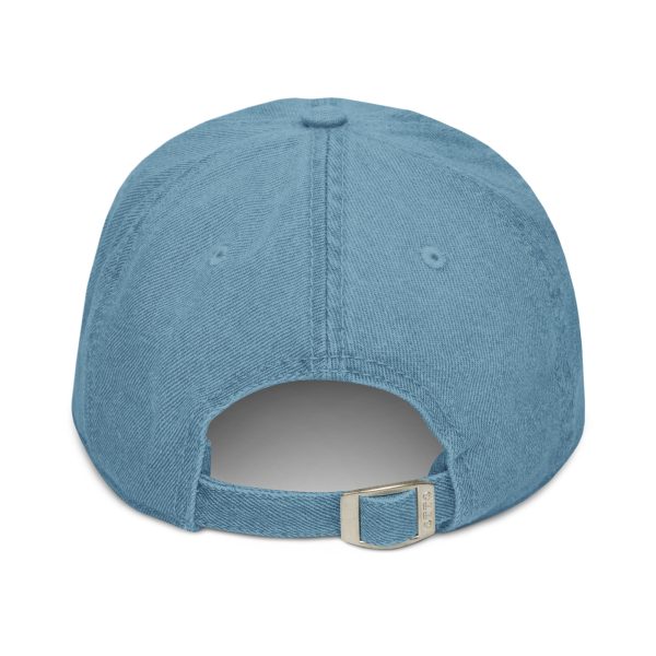 427 Blue and White Denim Hat - Image 2