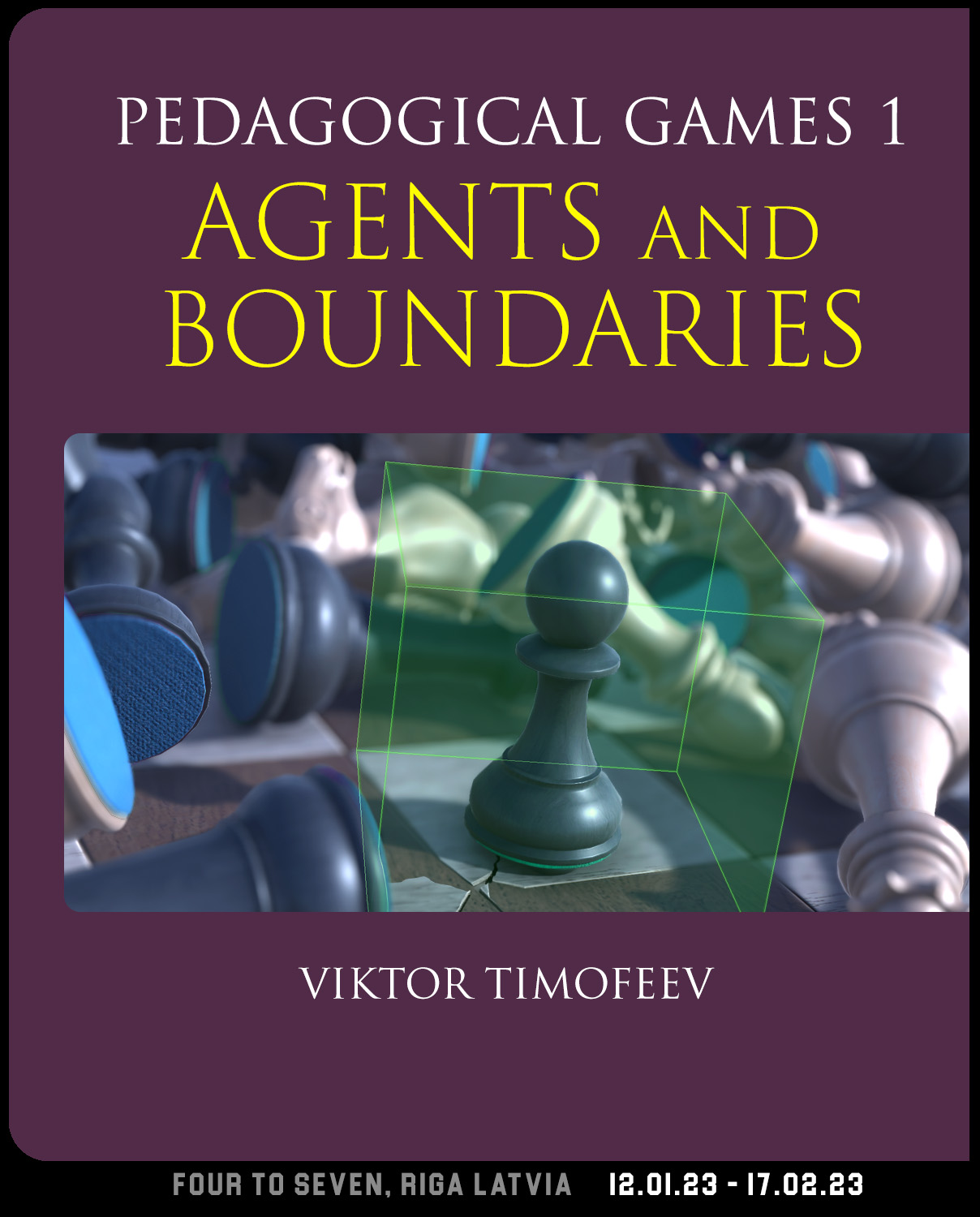 Pedagogical Games 1. Agents and Boundaries